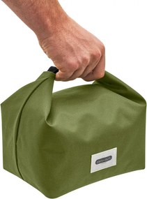 Изолирана чанта за обяд Black+Blum LBB019, 6.7 л, 33.5х15.5х31 см, Водоотблъскваща, Навиваща се, Каишка за носене, Без BPA, Зелен