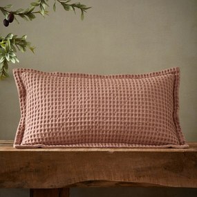 Памучна декоративна възглавница 30x50 cm Jaipur Chunky Waffle – Pineapple Elephant