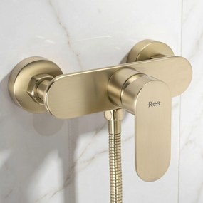 Смесител за душ Rea DROP Brush Gold