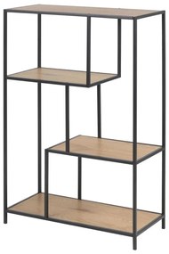 Библиотека SARON дъб/черно