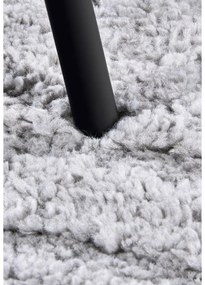 Светлосив кръгъл килим ø 160 cm Panglao New York Light Grey – Elle Decoration