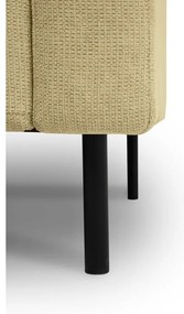 Ъглов диван в цвят жълта охра (ляв ъгъл) Hero – Scandic