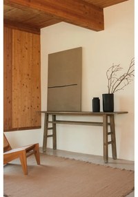 Ръчно изработен памучен килим в цвят жълта охра 200x300 cm Handloom – Lorena Canals