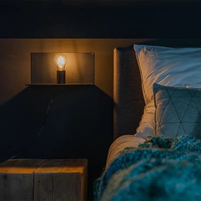 Модерен стенен аплик черен регулируем - Muro