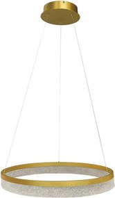 LED полилей на кабел GALA LED/25W/230V Ø 50 см златист