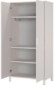 Кремав детски гардероб 89x180x54 cm Alkmaar – Germania