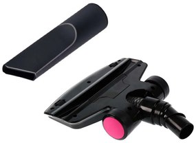 Вертикална и ръчна прахосмукачка ZEPHYR ZP 1001 TR, 800W, 1.2 л, Клас А, Контейнер, Черен/Розов