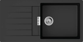 Hansgrohe S520-F480 Композитна мивка за вграждане върху плот