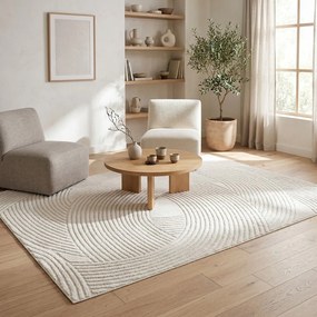 Кремав килим 200x290 cm Zephyr – ESTE