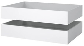 Бели чекмеджета за под леглото в комплект от 2 бр. Naia – Tvilum