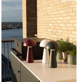 Лилава LED настолна лампа с дистанционно управление (височина 28 cm) Sam – Sirius