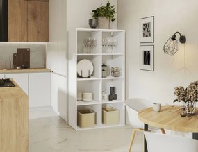 Книжна етажерка Oregon-Бяло