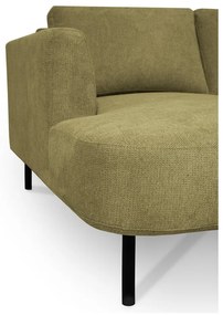 Ъглов диван в цвят горчица (десен ъгъл/"U" форма) Hero – Scandic