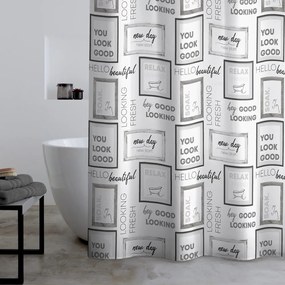 Завеса за душ 180x180 cm Relax and Unwind – Catherine Lansfield