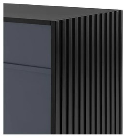 Черен скрин, ширина 92 cm Doric - Teulat