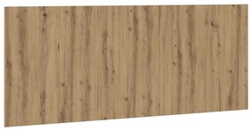 856829 vidaXL Табла за легло Artisan Дъб 200x1,5x80 cm Инженерна дървесина