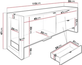 TV шкаф Berizo I