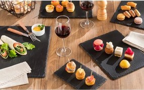 Съд за сервиране от шисти Secret de Gourmet, 25x25см