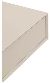 Кремаво висящо нощно шкафче Platt – Teulat