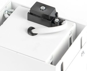 Комплект от 12 вградени прожектора бели GU10 наклоняеми без рамка - Oneon