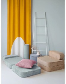 Светлокафяв детски стол от рипсено кадифе Flip – Wigiwama