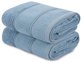 Комплект от 2 сини памучни кърпи , 50 x 90 cm Daniela - Foutastic