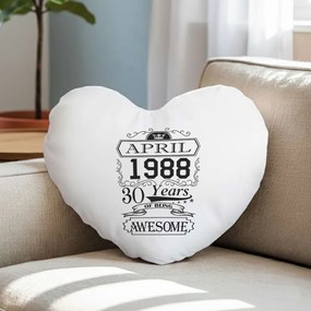 Възглавничка - Years of being awesome - с ваша дата