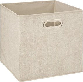 Кутия за съхранение 5five Mix & Modul, Меланж, 31x31 cm - Бежов