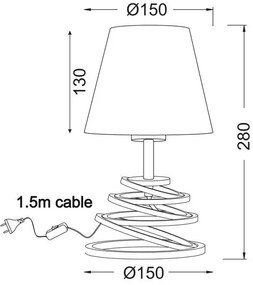 Лампа за четене Lagos-Mauro