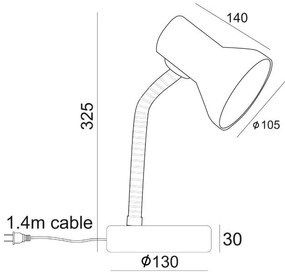 Лампа за четене Pavlova-Gkri