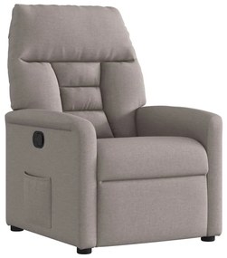 4015549 vidaXL Наклоняем стол, таупе, текстил