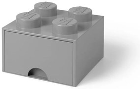 Сива квадратна кутия за съхранение - LEGO®