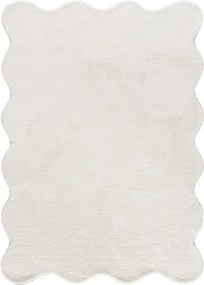 Бял килим подходящ за пране 120x170 cm Mellow – Universal
