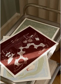 Постер 70x50 cm Sam Shopping – Lucia Tuffley – The Poster Club