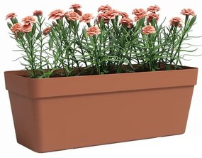 Самополиваща се саксия за цветя от рециклирана пластмаса 50 cm Capri – Artevasi