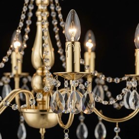 ЛАМПА EBT015-5CP Gold