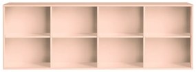 Светлорозова висяща библиотека 176x61x42 cm Mistral – Hammel Furniture