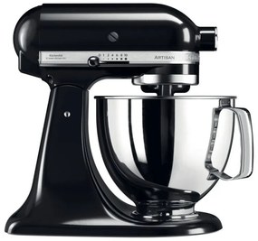 Планетарен миксер KitchenAid Artisan Elegance 5KSM125EOB, 300W, 4.8 л, Direct drive, 10 скорости, Черен