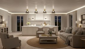 Плафон APP1302-1C Gold