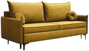 Разтегателен диван Leon-Moustardi