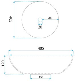 Умивалник за плот ANIKA