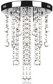 241382 vidaXL Лампа за таван с кристални орнаменти