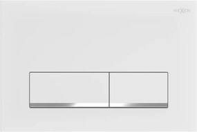 Mexen Fenix 12 бутон за промиване, бял мат - 601220