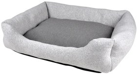 Светлосиво легло за домашни любимци 70x58 cm Graphene – Love Story