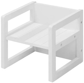 Бял детски стол – Roba