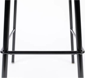 Черен/светлорозов бар стол 94 cm Spike - Zuiver