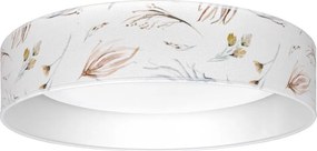 Brilagi-LED димируемо осветително тяло VELVET SM. VARI 36W/230V 3000-6500K Ø 55 см бяло/цветен мотив + дистанционно управление