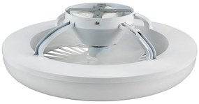 Бяло LED осветително тяло за таван Mora – Trio