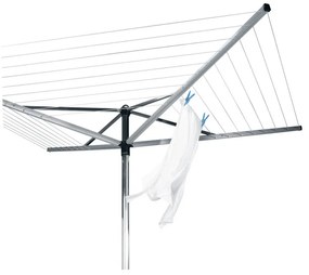 Външен простор Brabantia TopSpinner 1003461, 50 м, Метален шиш за вкопаване, Резистентен на корозия, Инокс