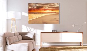 Печат върху платно - плаж: Beatiful Sunset II 120x80